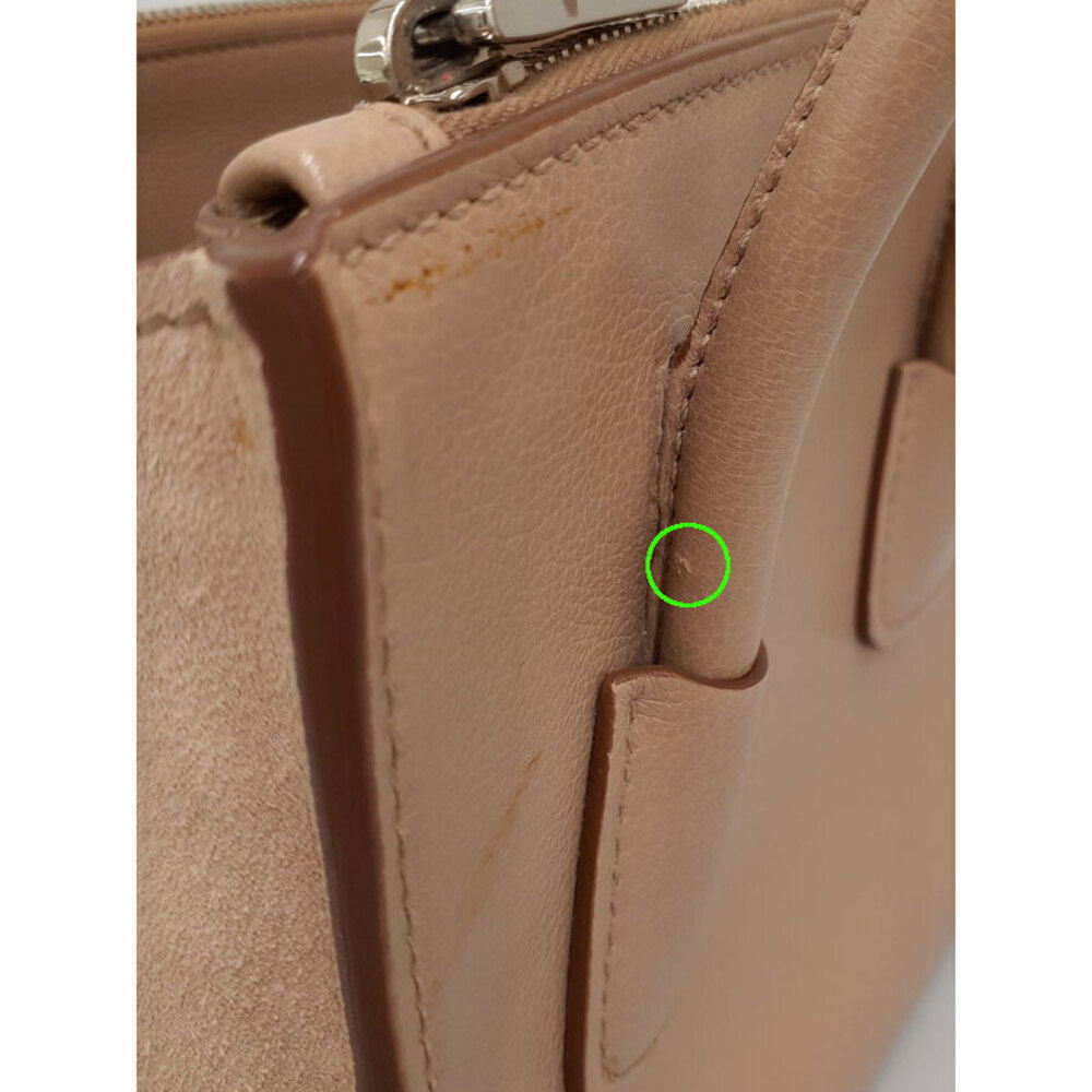 Prada Twin Brown Double Handle Tote Pocket - Picture 8 of 9